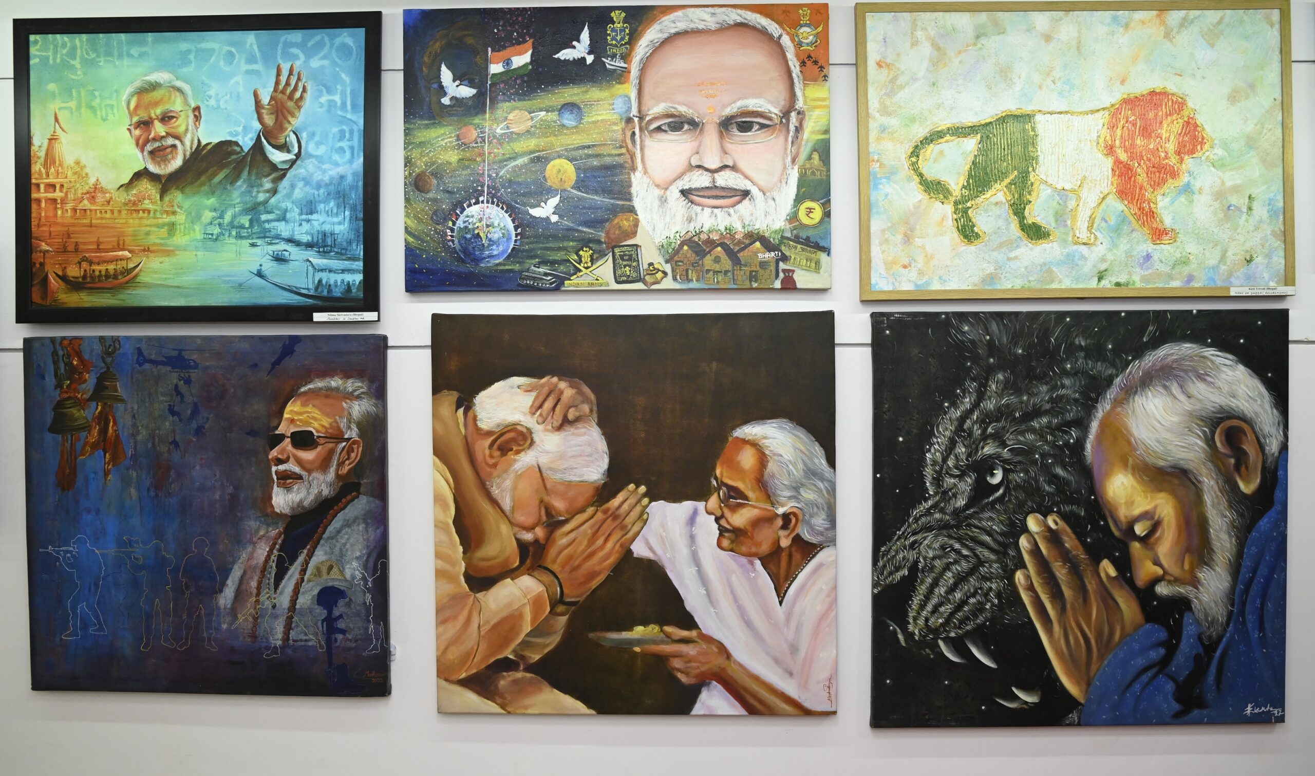 National Exhibition Modi 20 Showcases PM Narendra Modis Life And