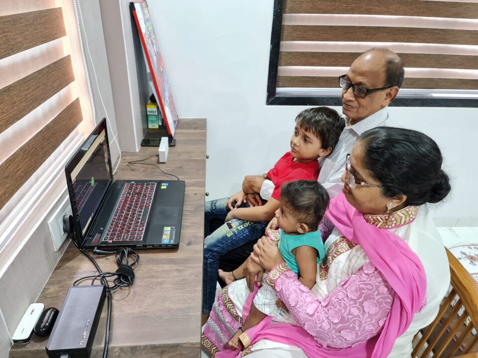 Virtual Celebration of the Grandparents’ day at G. D. Goenka International School, Surat