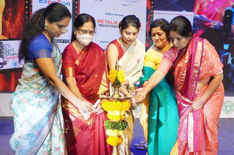 Kavitha Kalvakuntla presented TCEI’s 4th Stri Shakti Awards 2021