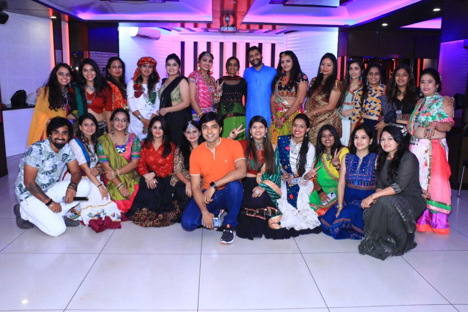 Queens Club Group organised Post Navratri at MR CAFE Piplod Surat