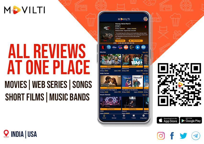 Movilti - First Ever Video Review Platform for Cinema