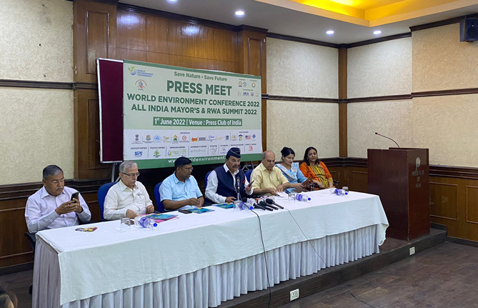 All India Mayors & RWAs Summit on Waste Management and World Conference on Environment to be held in Delhi