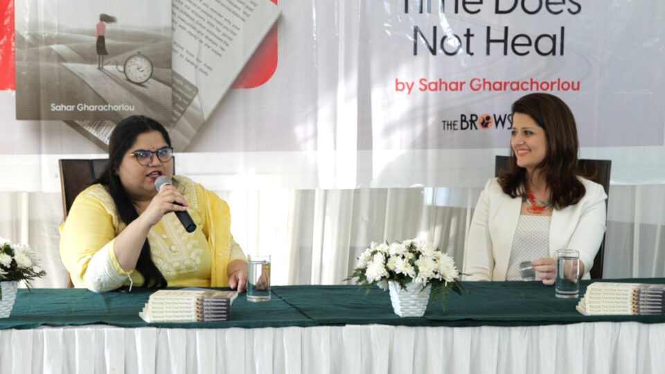 Metaphyical therapist Sahar Gharachorlou's latest book launched in Chandigarh