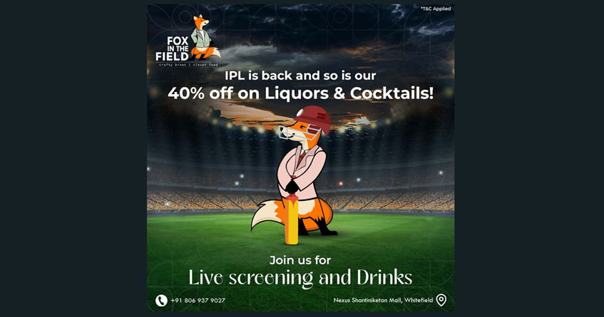 Get Ready to Roar for IPL Season with Fox in the Field!