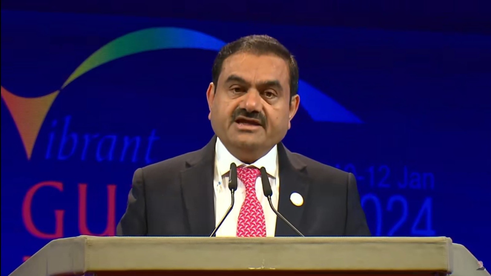 Address by Mr Gautam Adani, Chairman, Adani Group Vibrant Gujarat 2024